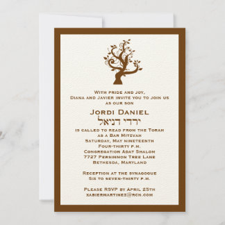 Jordi Custom 5 Invitation