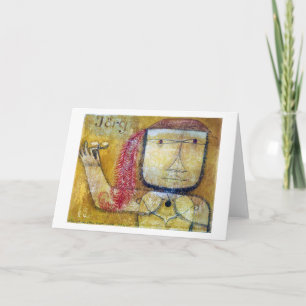 Jorg, Paul Klee Card