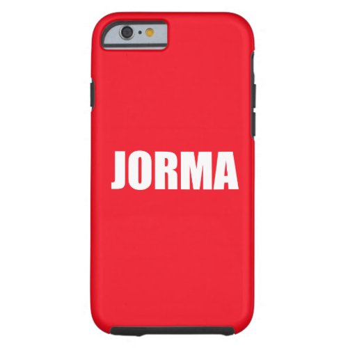 Jorma Tough iPhone 6 Case