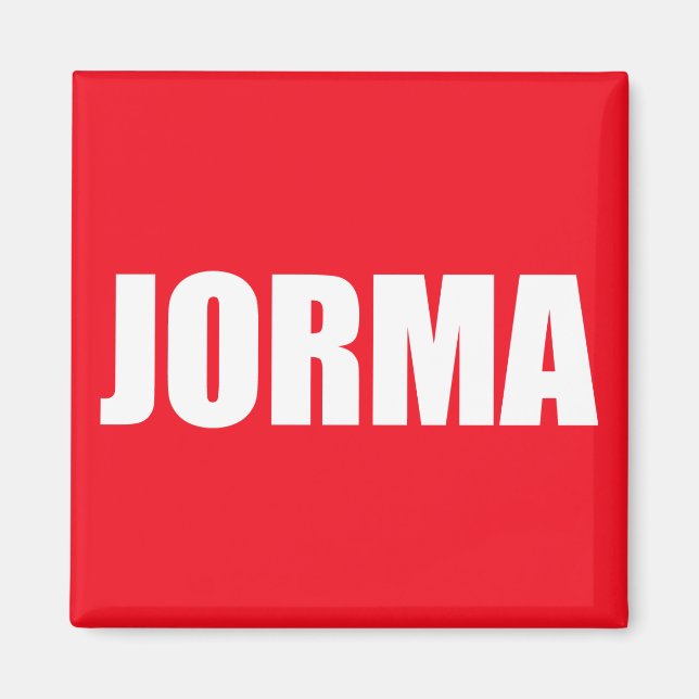 Jorma Magnet (Front)