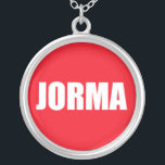 Jorma Silver Plated Necklace<br><div class="desc">© Lonely Island Technologies.</div>