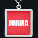 Jorma Silver Plated Necklace<br><div class="desc">© Lonely Island Technologies.</div>