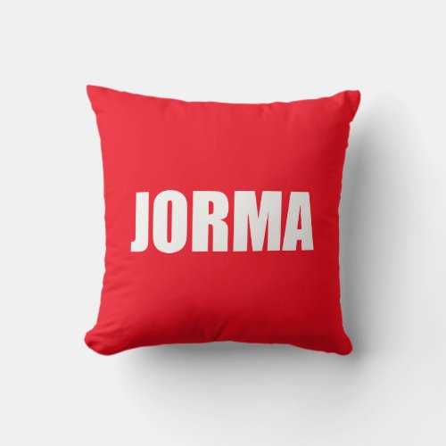 Jorma Throw Pillow