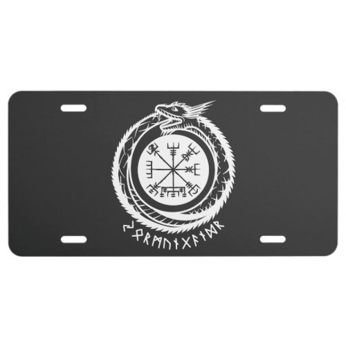 Jormungandr _ Nordic Rune License Plate