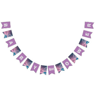 JORNEY PACE/ ALPHABET :BABY SHOWER BUNTING FLAGS