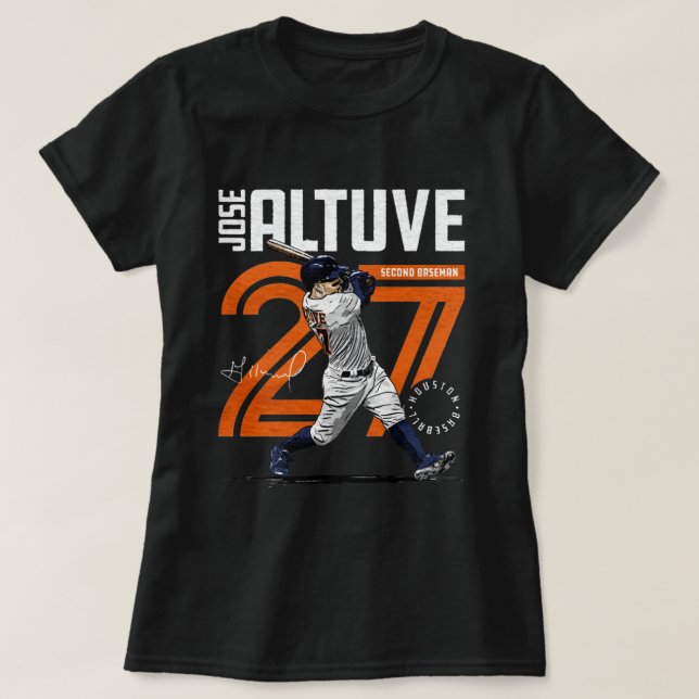 Jose Altuve Inline T-Shirt (Design Front)