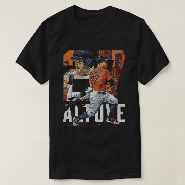 Jose Altuve Tribute T-Shirt (Design Front)
