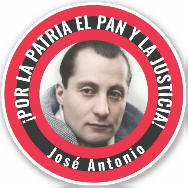 José Antonio Sticker (Front)