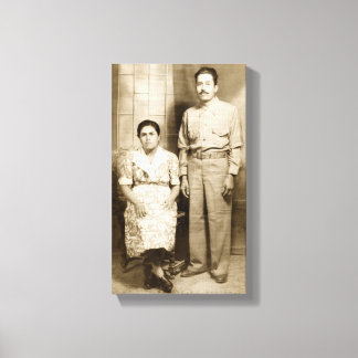 Jose & Maria Guerrero Canvas Print
