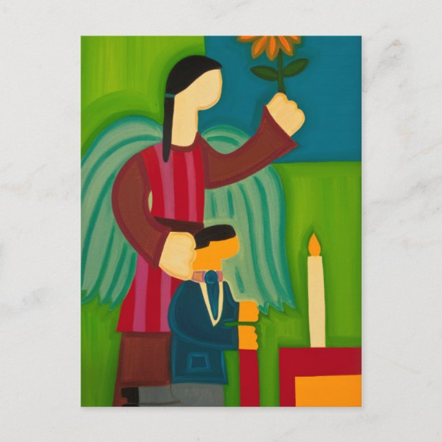 Jose Maria y su Angel 2009 Postcard (Front)