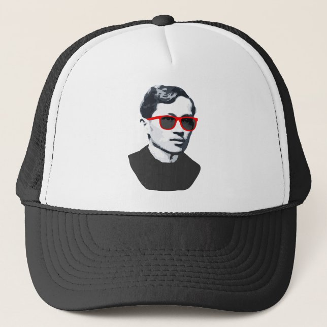 Jose "Pepe" Rizal Sunnies T-shirt Trucker Hat (Front)