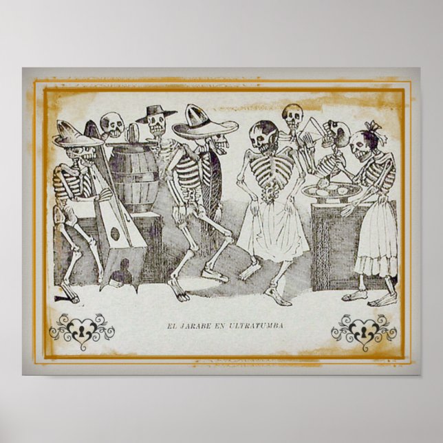 José Posada-El jarabe en ultratumba 14.24" x 11"  Poster (Front)