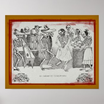 José  Posada-el Jarabe En Ultratumba 14"x11" Print by ForEverProud at Zazzle