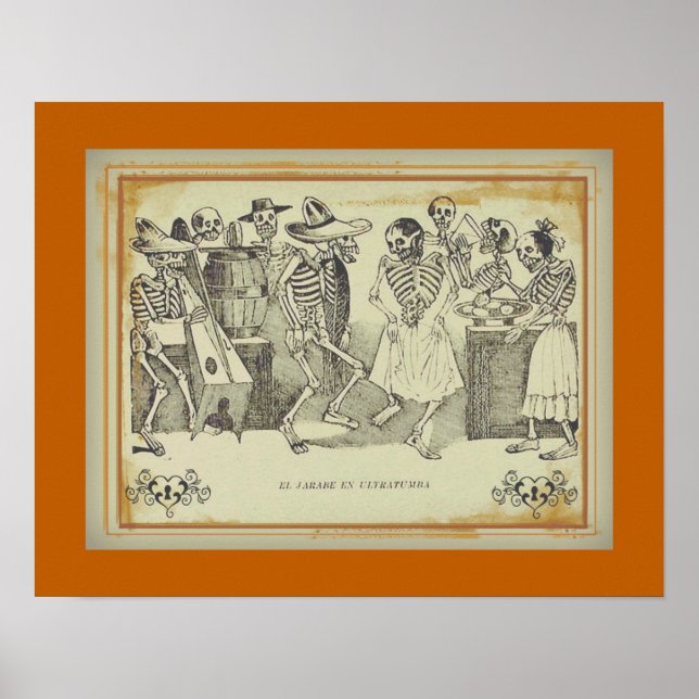 José Posada-El jarabe en ultratumba 18"x14.14" Poster (Front)