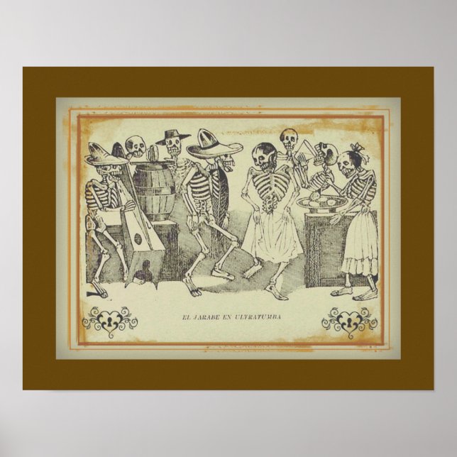 José Posada-El jarabe en ultratumba 18"x14.5" Poster (Front)