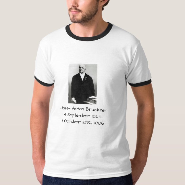 Josef Anton Bruckner 1886 T-Shirt (Front)