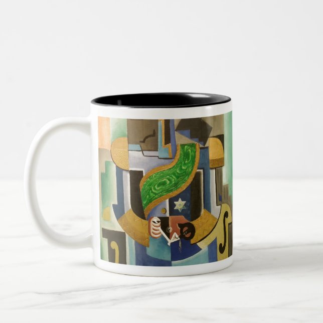 Josef Čapek (Czech, 1887 – 1945) Two-Tone Coffee Mug (Left)