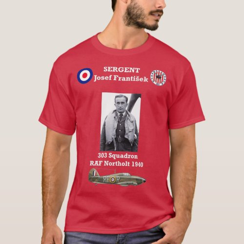 Josef Frantisek Czech flying ace  T_Shirt