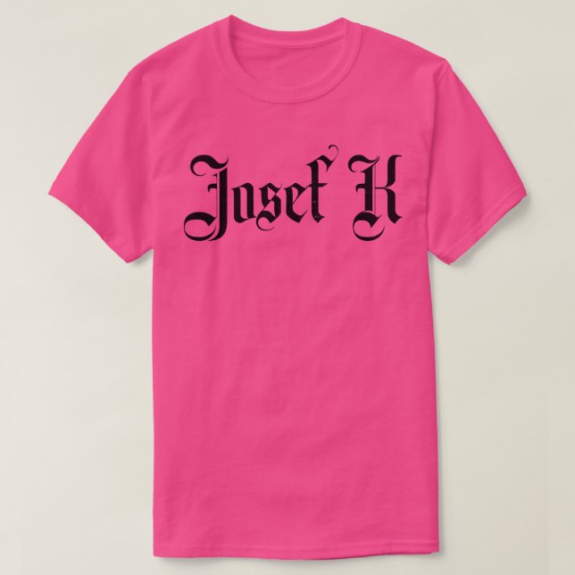 Josef K 1 T-Shirt (Design Front)