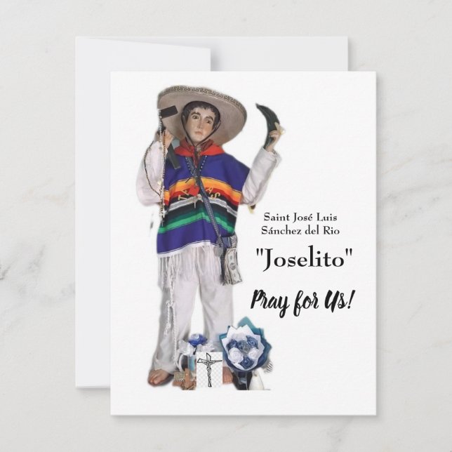 Joselito Sánchez del Río  Card (Front)