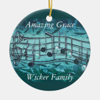 Joseph-Amazing Grace Ceramic Ornament