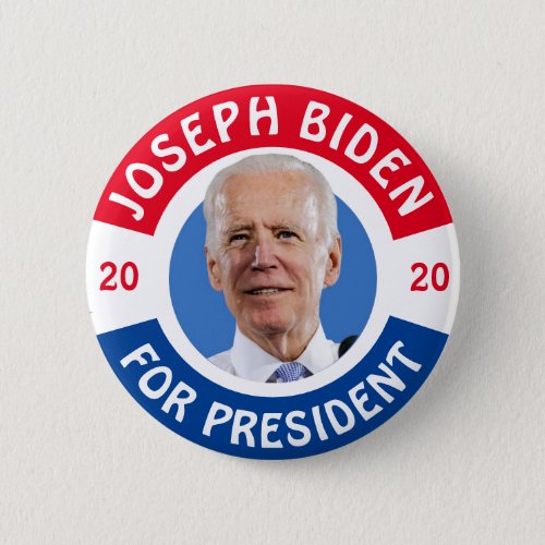 Joseph Biden for President 2020 Button