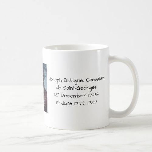 Joseph Bologne Chevalier de Saint_Georges Coffee Mug