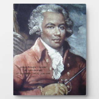 Joseph Bologne, Chevalier de Saint-Georges Plaque