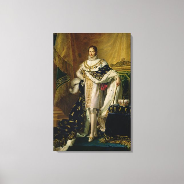 Joseph Bonaparte  after 1808 Canvas Print (Front)