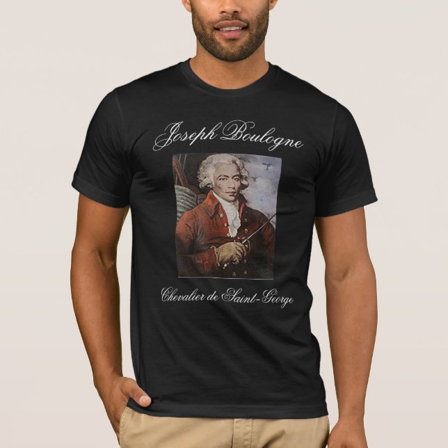 JOSEPH BOULOGNE CHEVALIER de SAINT-GEORGE T-Shirt (Front)