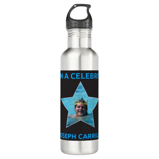 Joseph Carrillo - I'm A Celebrity Stainless Steel Water Bottle (Front)