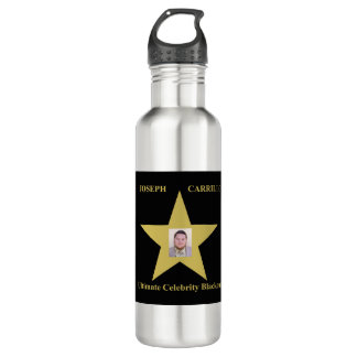 Joseph Carrillo - Ultimate Celebrity Blackout Stainless Steel Water Bottle