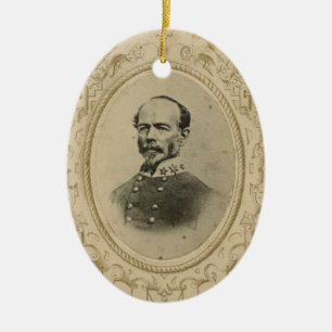 Joseph E. Johnston Ceramic Ornament