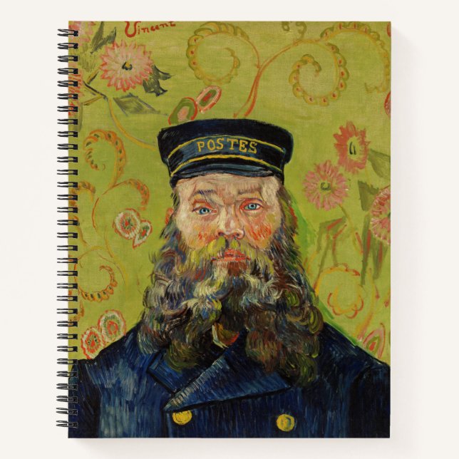 Joseph-Étienne Roulin (by Vincent van Gogh) Notebook (Front)