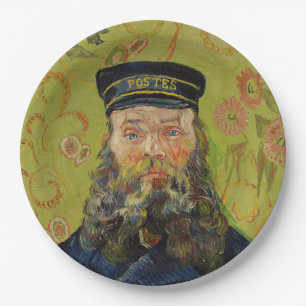 Joseph-Étienne Roulin (by Vincent van Gogh) Paper Plates