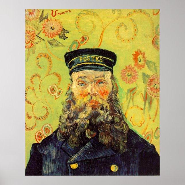 Joseph Etienne Roulin (Postman) Canvas Print (Front)