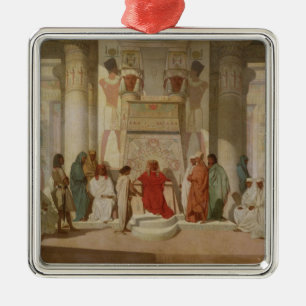 Joseph Explaining Pharaoh's Dreams Metal Ornament