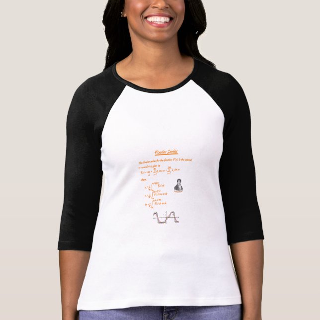 JOSEPH FOURIER AND FOURIER SERIES T-Shirt (Front)