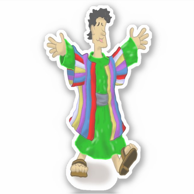 Joseph Genesis 37:1 Sticker (Front)