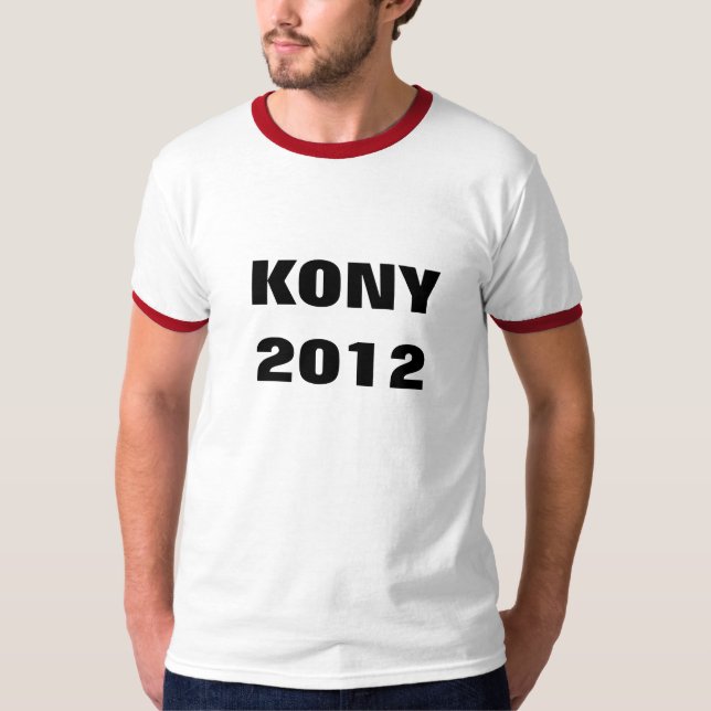 JOSEPH KONY 2012 SUPPORT THE CAUSE T-Shirt (Front)