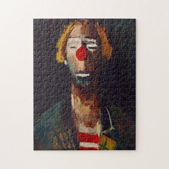 Joseph Kutter Clown Portrait Jigsaw Puzzle (Vertical)