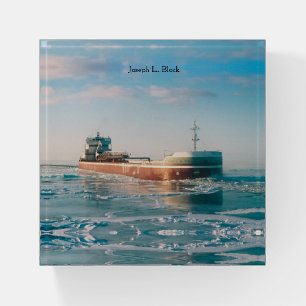 Joseph L. Block paperweight