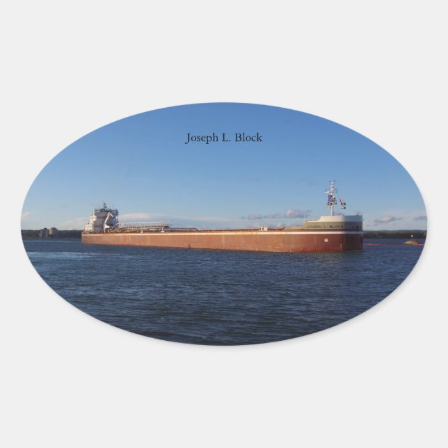 Joseph L. Block sticker (Front)