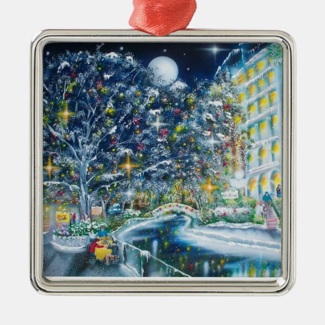 Joseph-La Mancion del Rio Hotel-San Antonio Metal Ornament (Front)
