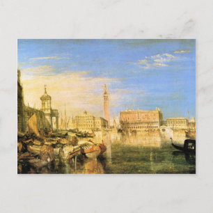 Joseph Mallord Turner - Bridge of Sighs - Venice Postcard
