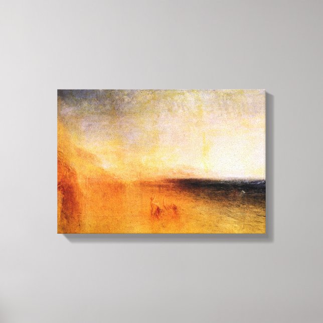 Joseph Mallord Turner - Europa and the bull Canvas Print (Front)