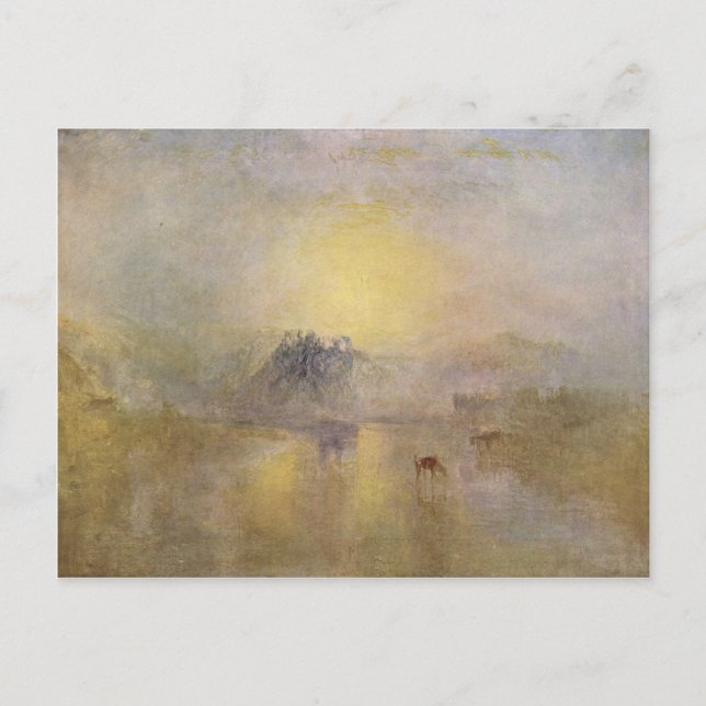 Joseph Mallord Turner - Norham Castle Postcard (Front)