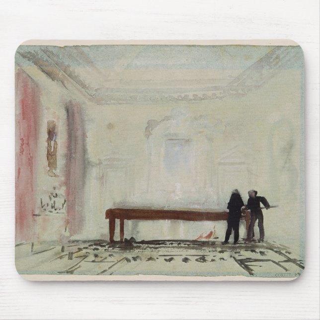 Joseph Mallord William Turner | Billiard players a Mouse Pad (Front)