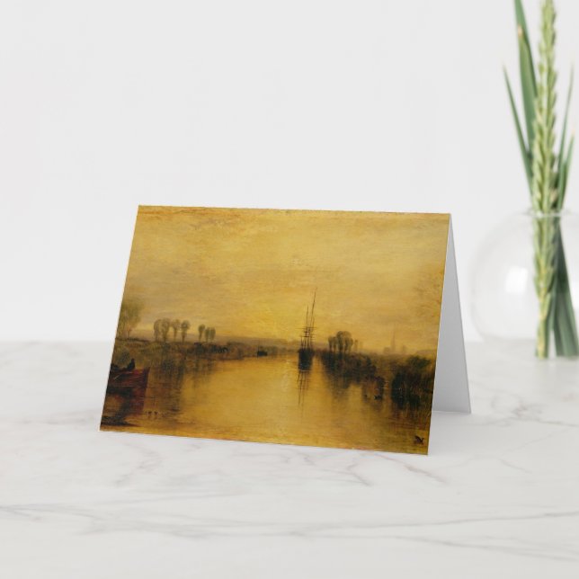 Joseph Mallord William Turner | Chichester Canal,  Card (Front)