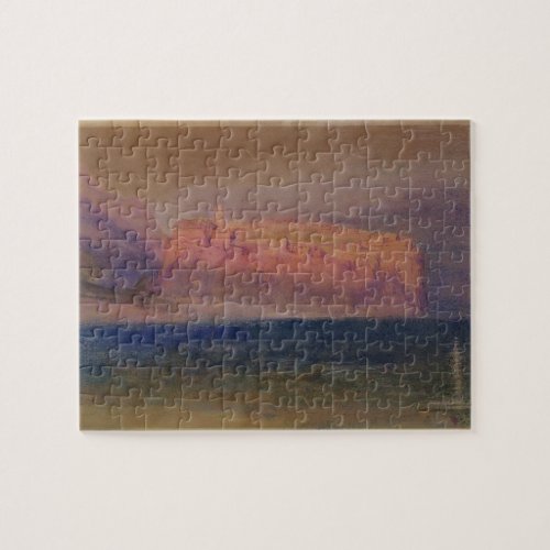 Joseph Mallord William Turner  Corsica Monaco Jigsaw Puzzle